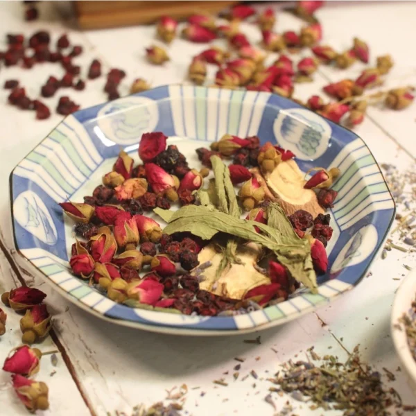 Dried Lavender Rose Flower  2 packs 26g